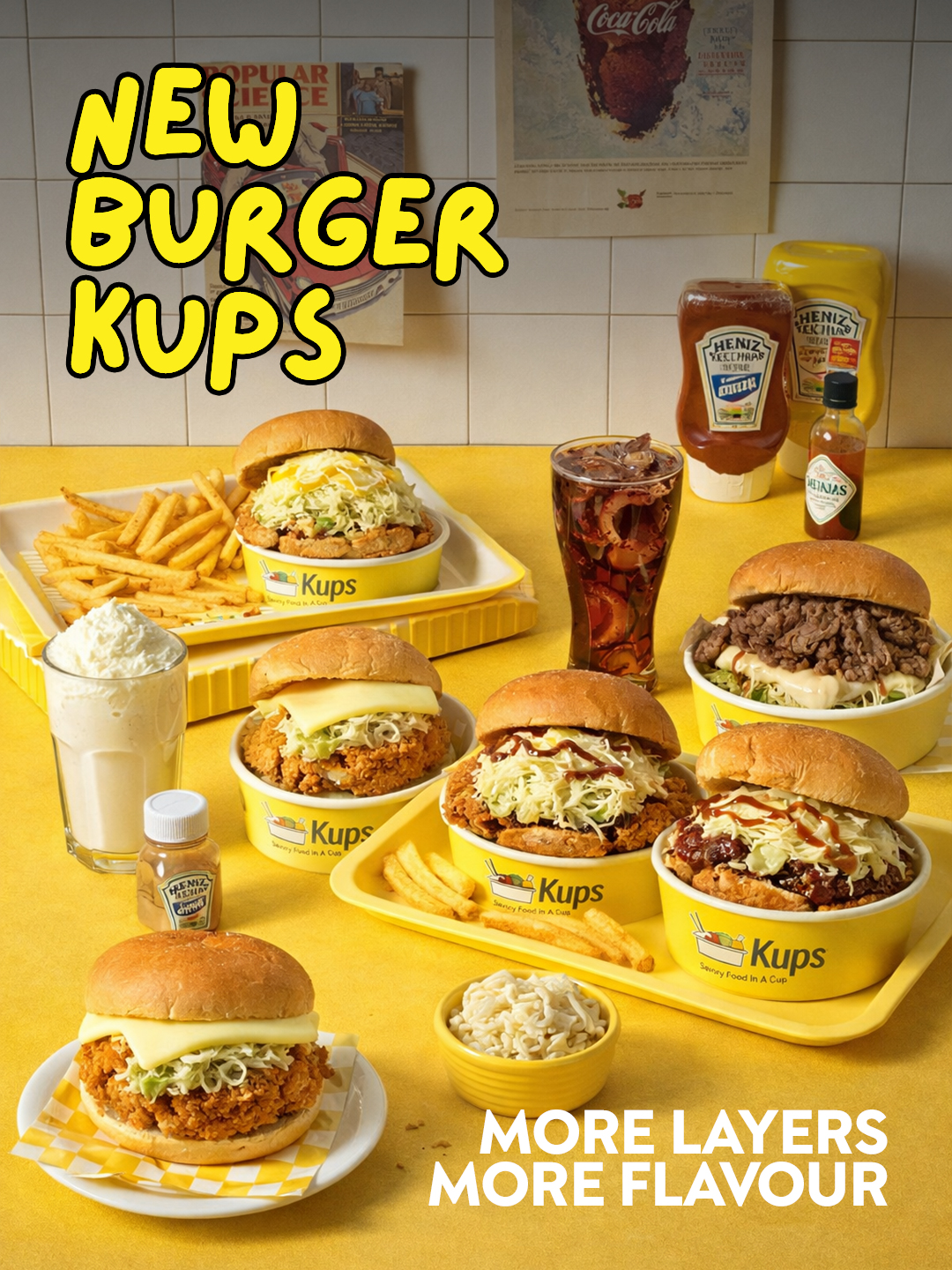 Burger Kups